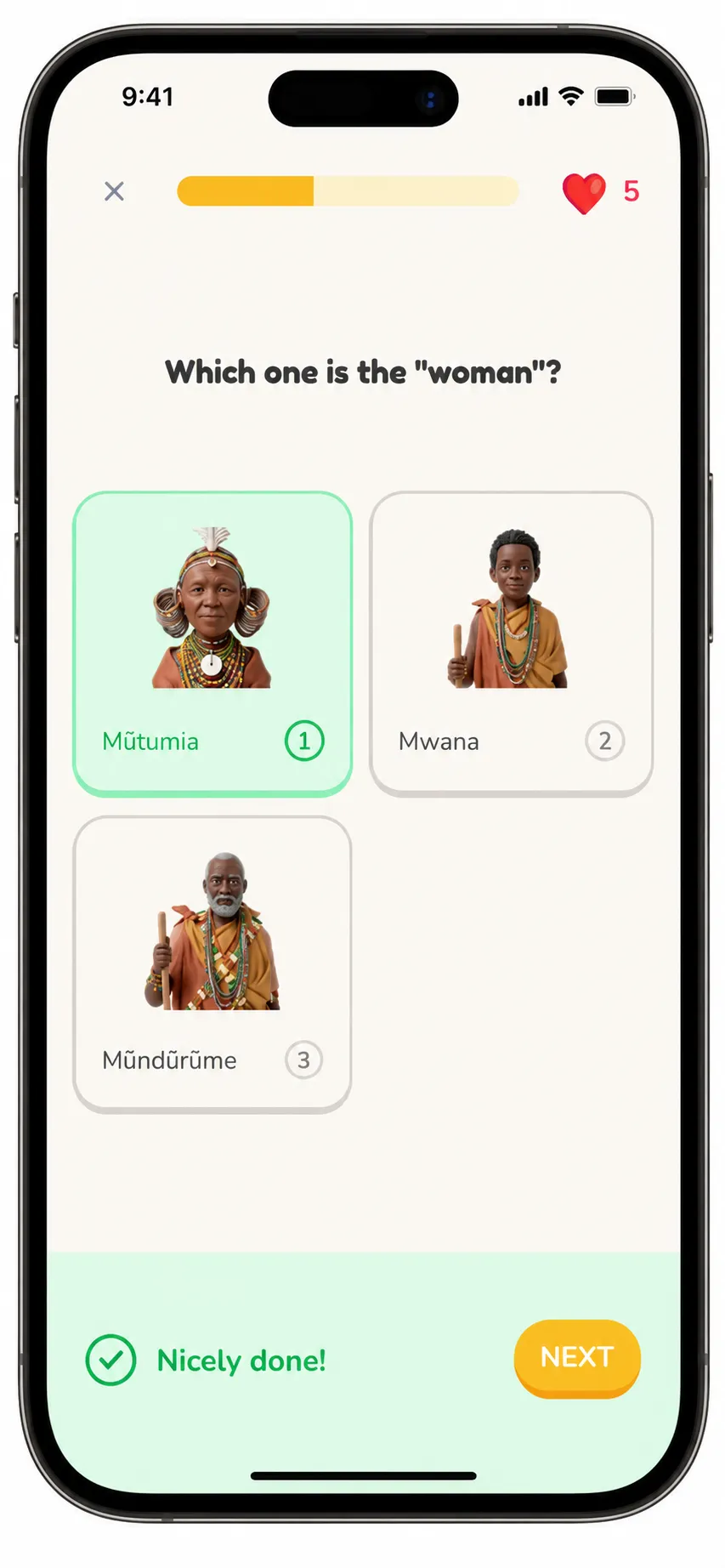 Urithi Mobile App Mockup